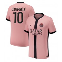 Paris Saint-Germain Ousmane Dembele #10 Tretí futbalový dres 2024-25 Krátky Rukáv